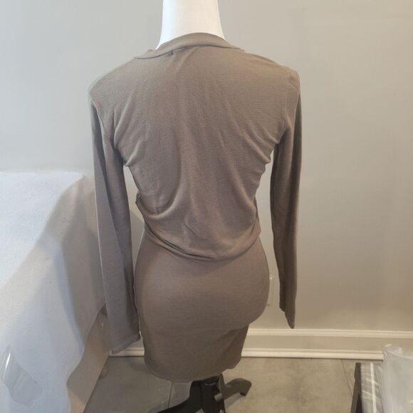 Monrow Women Mini Long Sleeves Dress Size Small - Picture 4 of 9